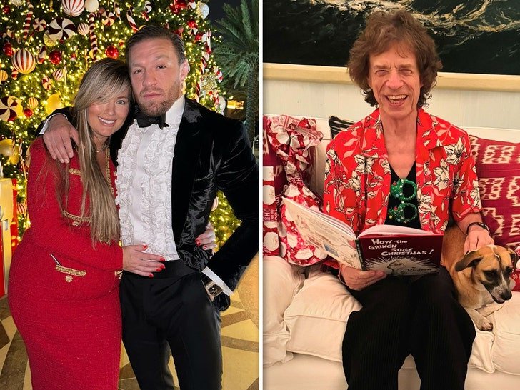 Celebrities Celebrating Christmas 2023