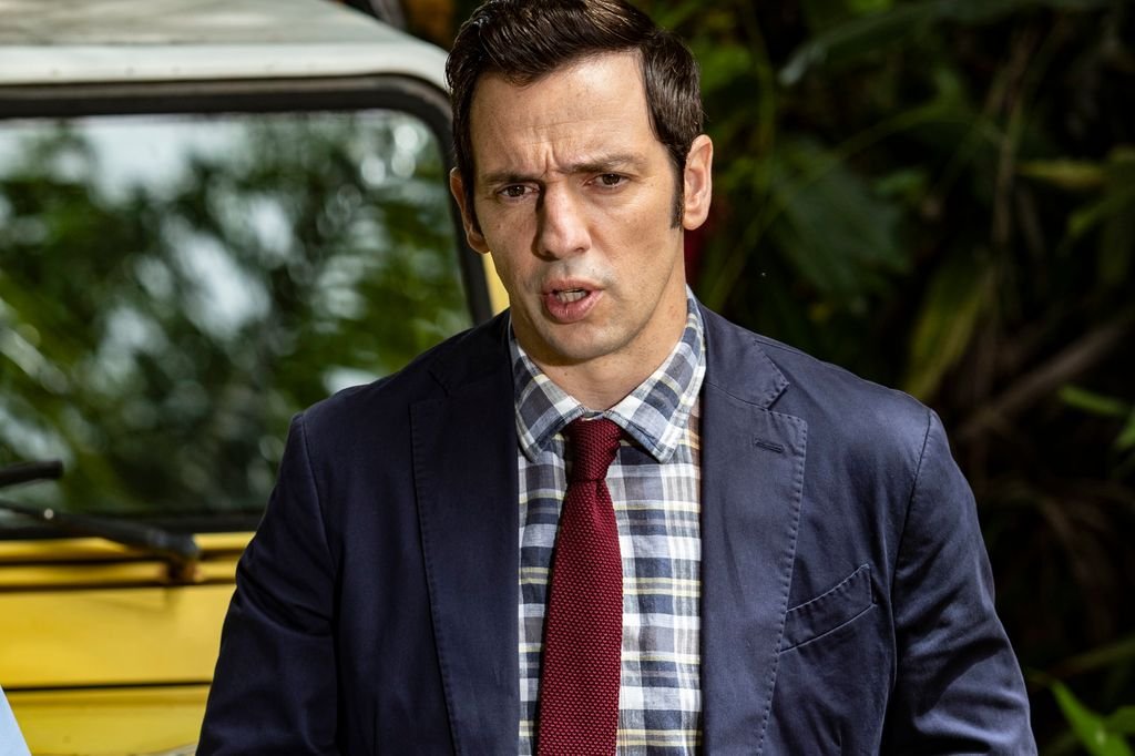 Ralf Little as DI Neville Parker on Death in Paradise