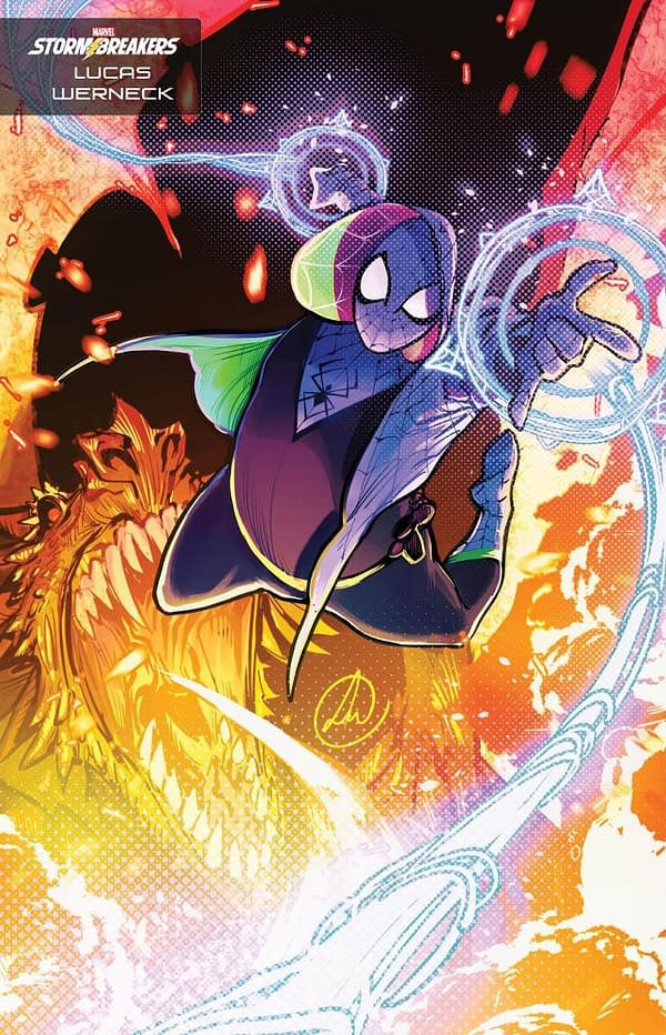 Cover image for SPIDER-GWEN: SMASH 3 LUCAS WERNECK STORMBREAKERS VARIANT