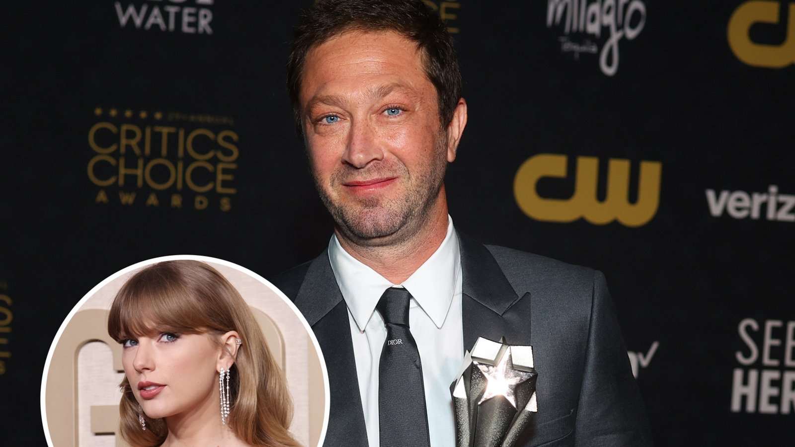 Taylor Swift Congratulates Ebon Moss-Bachrach for Critics' Alternative Awards Win