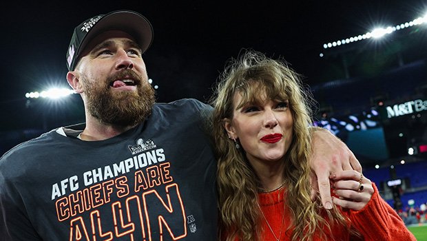 Travis Kelce Talks Taylor Swift’s Grammy Wins: Video – Hollywood Life