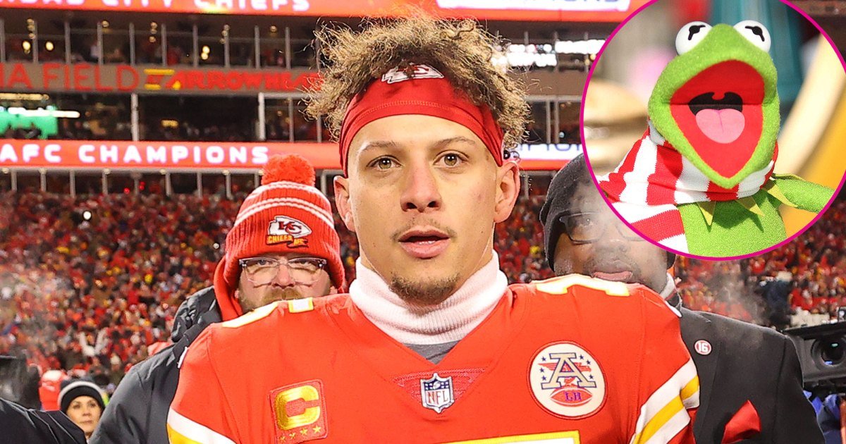 Patrick Mahomes Shuts Down Doing a Kermit the Frog Impression