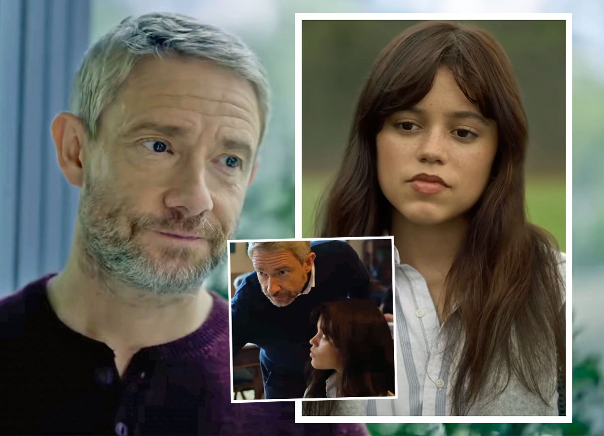 What Jenna Ortega REALLY Thought Of Controversial Intercourse Scene With MUCH Older Martin Freeman In New Movie!